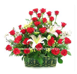Hoa Giỏ Lẵng 040