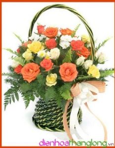 Hoa Giỏ Lẵng 017