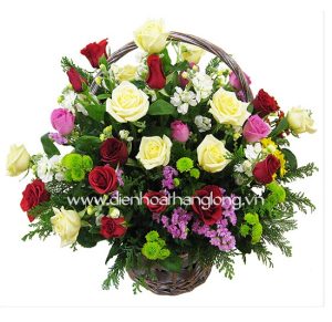Hoa Giỏ Lẵng 033