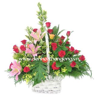 Hoa Giỏ Lẵng 034