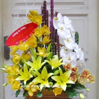 Hoa Giỏ Lẵng 044